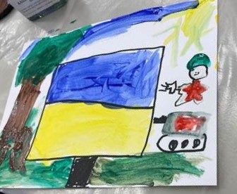 Œuvre d'art d'un enfant