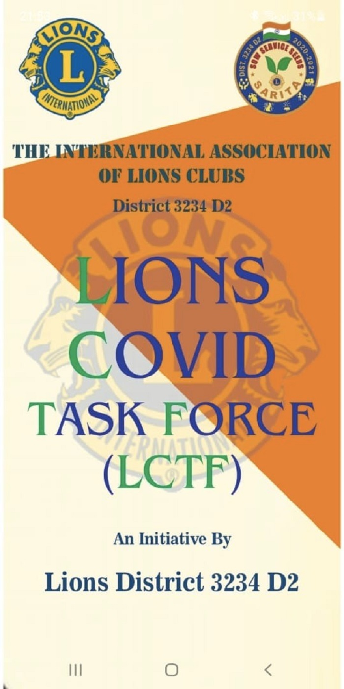 The Lions COVID Task Force mobile app